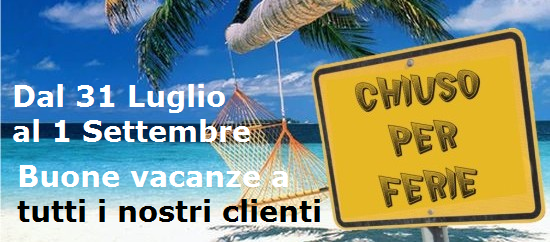 chiuso per ferie